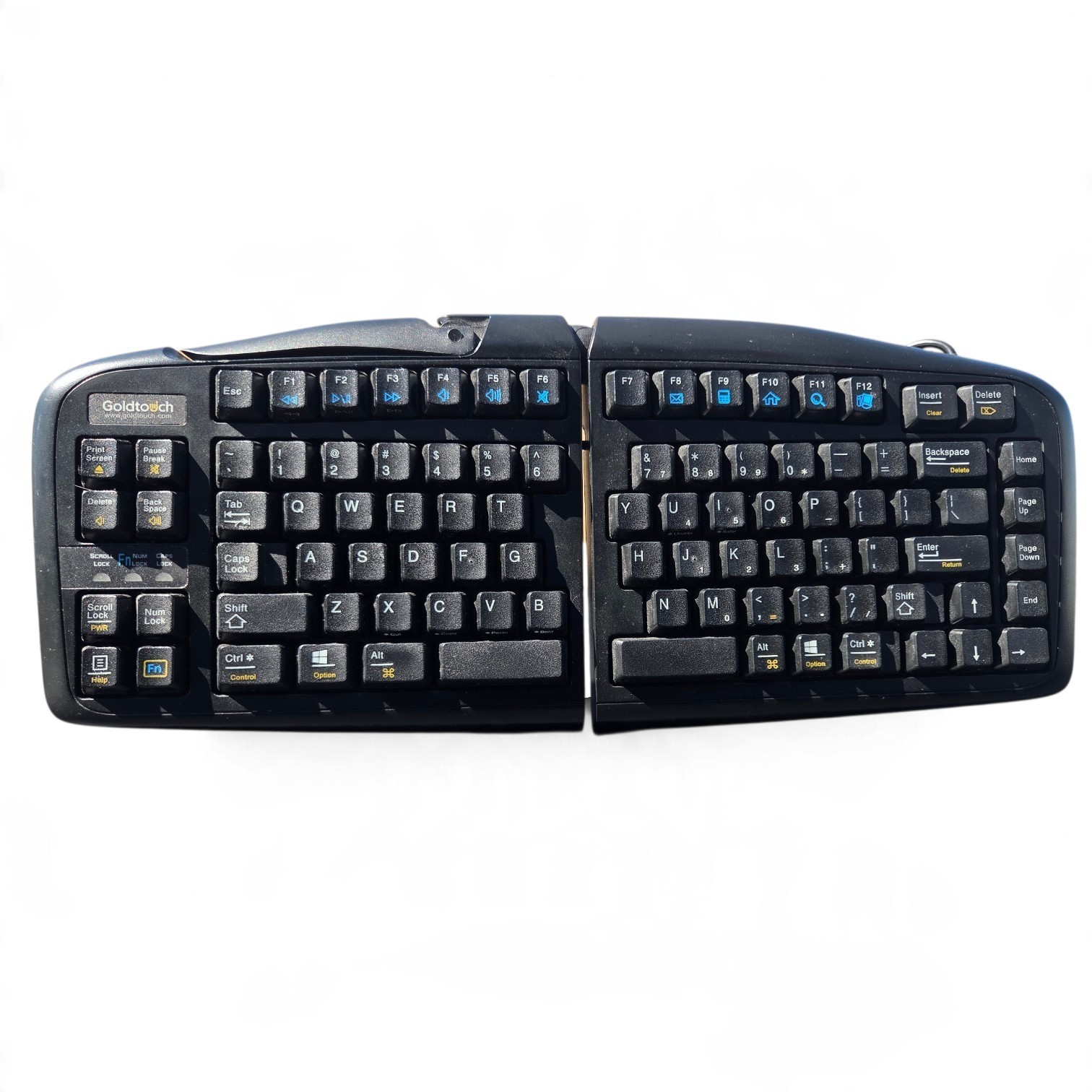 Goldtouch V2 Adjustable Ergonomic Split Comfort Keyboard USB Wired Black