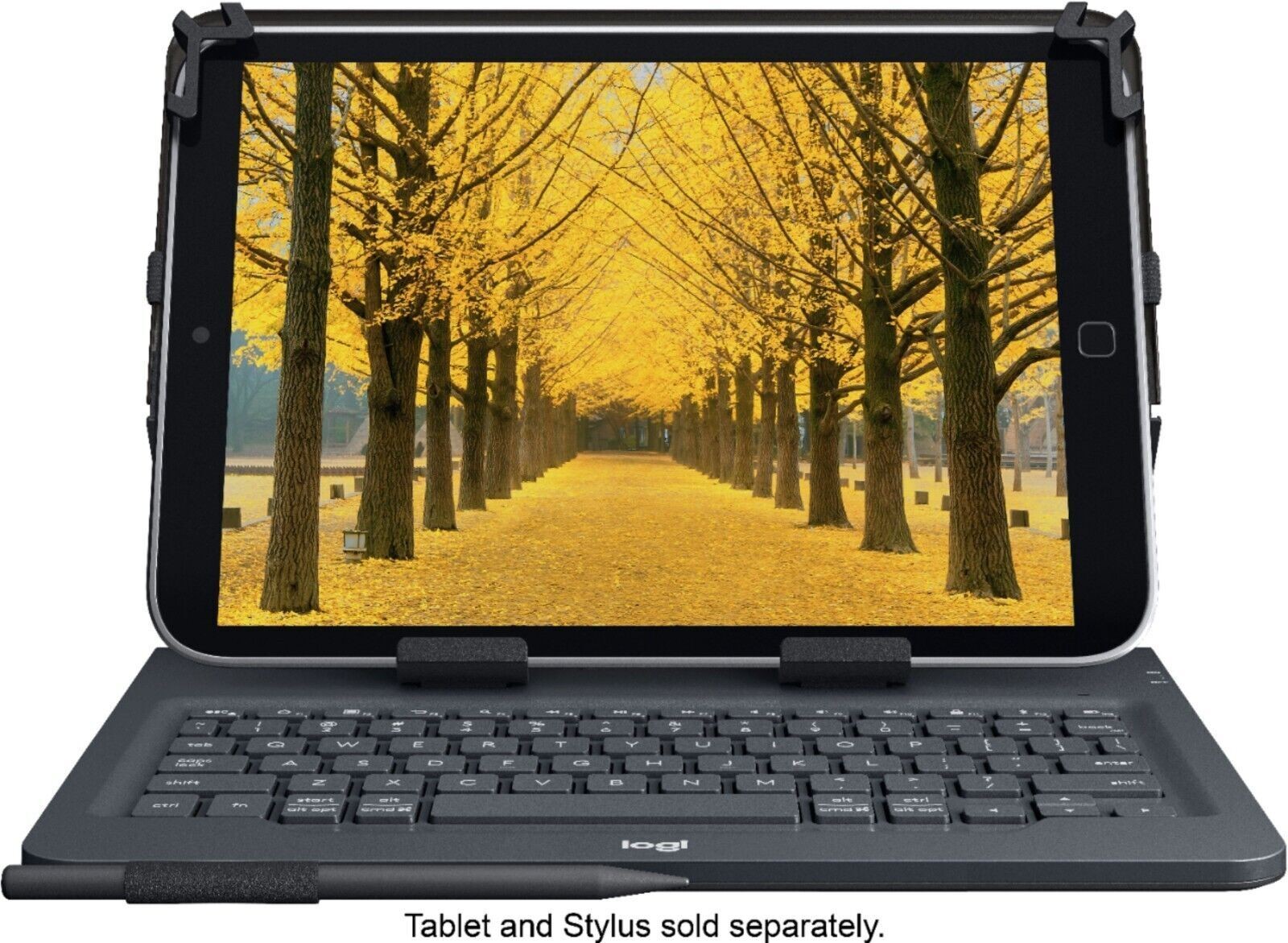Logitech Universal Folio Keyboard Case for 9 to 10" Android, Windows Tablets