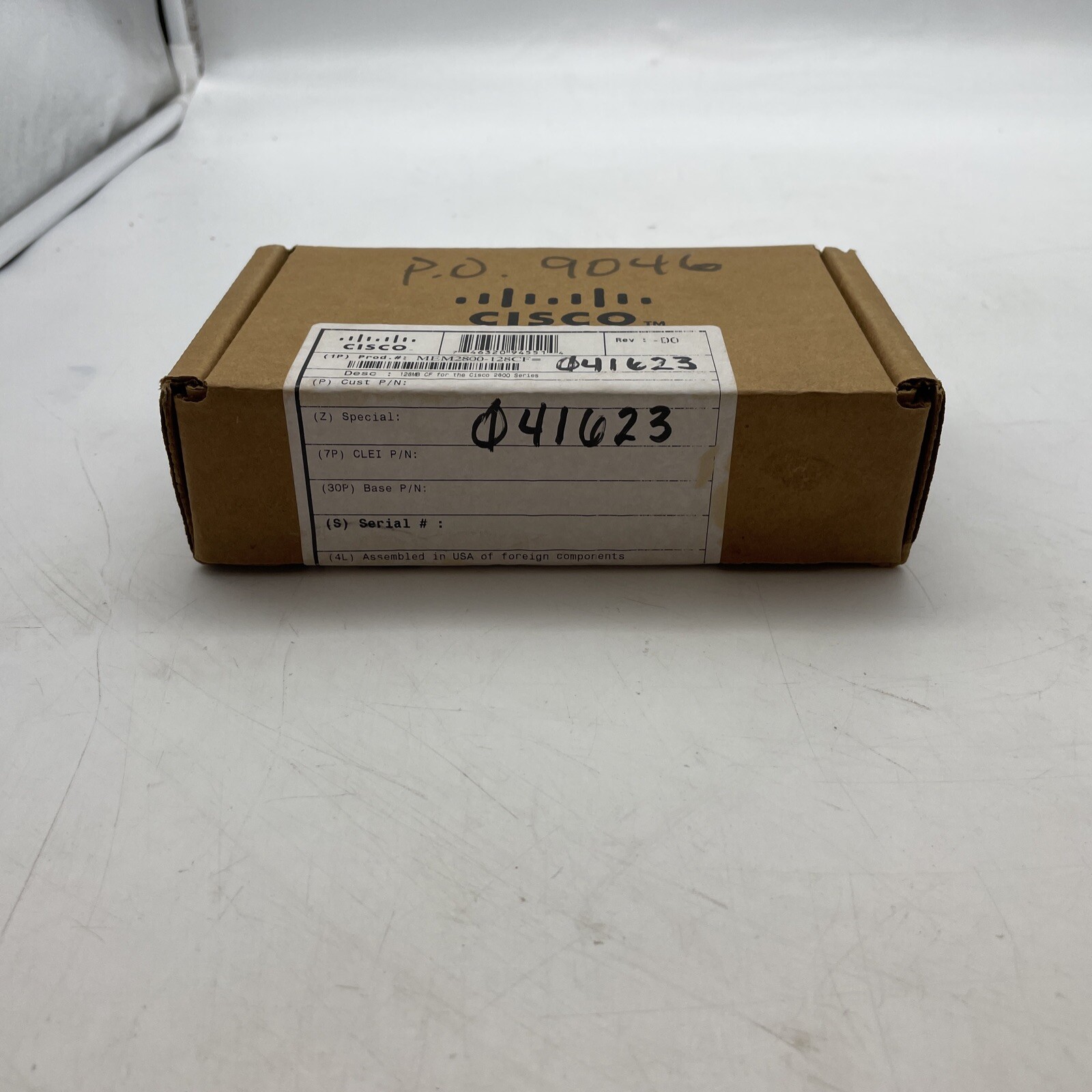 Cisco MEM-128CF 128 MB Compact Flash Memory For 2800 Series Routers- Sealed
