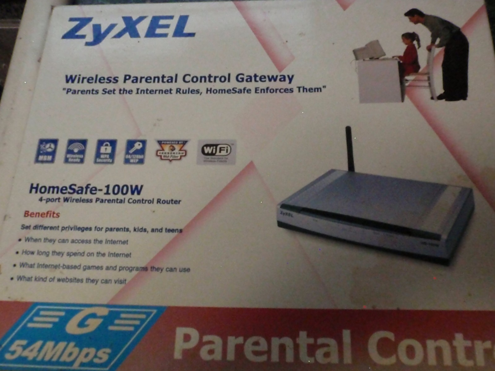Zyxel HS-100W wireless gateway