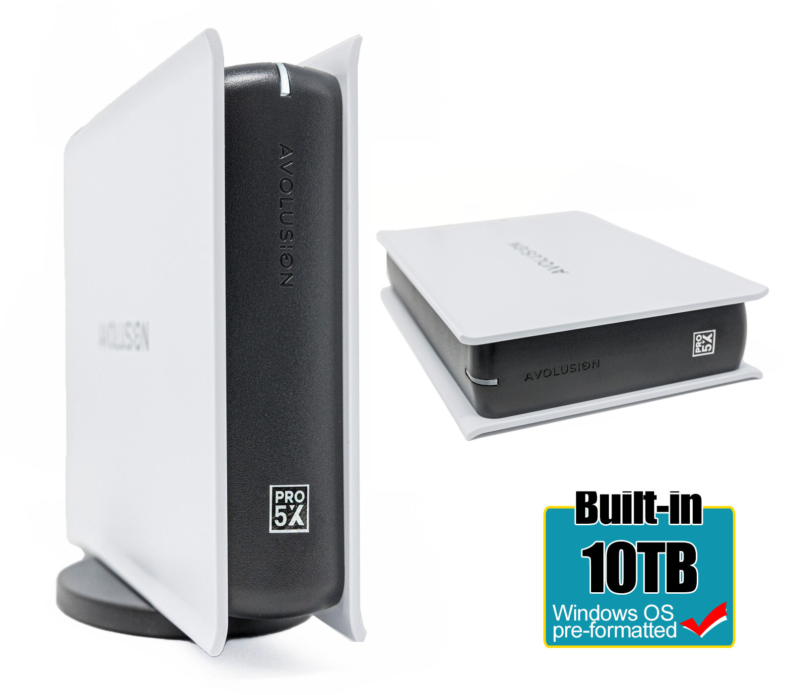 Avolusion PRO-5X Series 10TB USB 3.0 External Hard Drive for WindowsOS PC Laptop