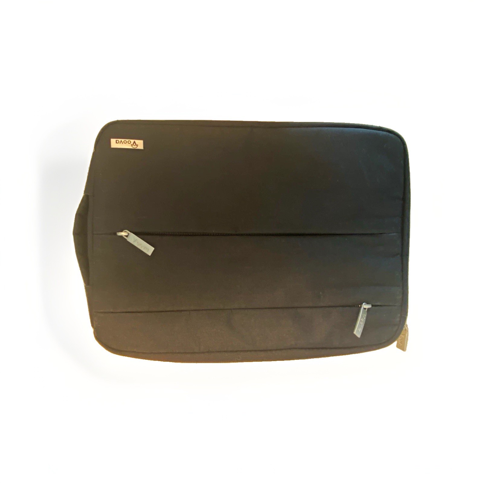 Voova DV00V Black Neoprene Padded 15.6in Laptop Sleeve Case, Zipper