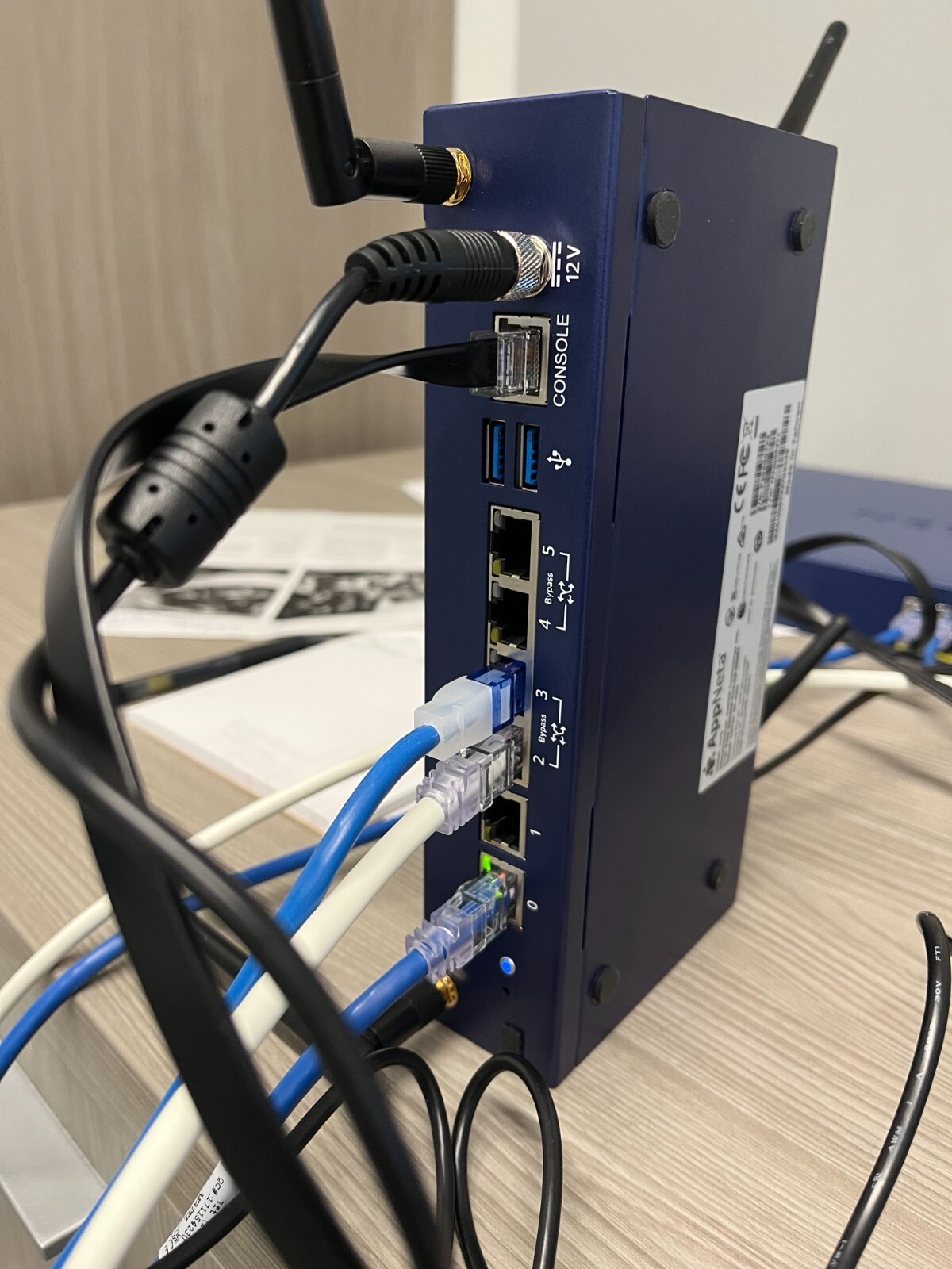 AppNeta M70 Gigabit PFsense Firewall Intel Atom P/N:FWS-2363E6-A10CS-E0001