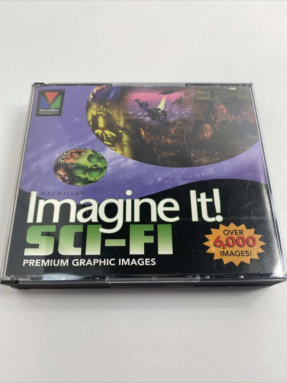 Imagine It Sci-Fi Science Fiction Graphics PC CD Missing 1 Of 6 CDs