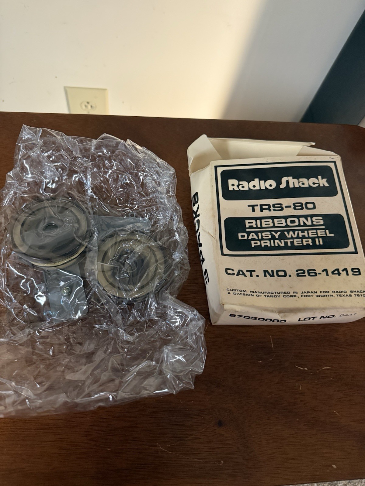 RadioShack TRS-80 RIBBONS DAISY WHEEL PRINTER II