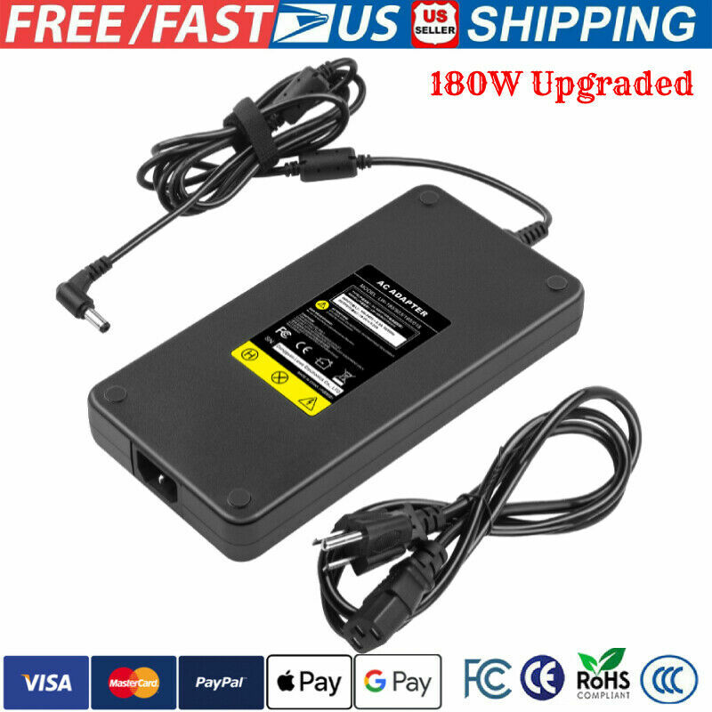 Charger Adapter for MSI GS65 GF63 GS63VR GT70 GF65 GF75 GS75 GS63 Gaming Laptop