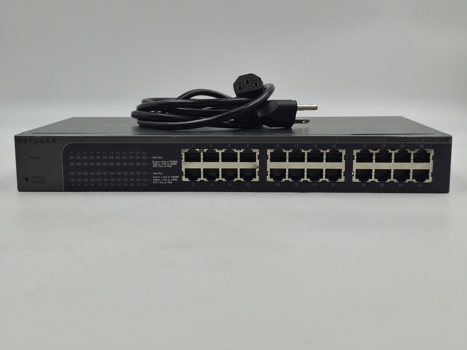 NETGEAR ProSafe JGS524E Plus 24-Port Gigabit Ethernet Switch