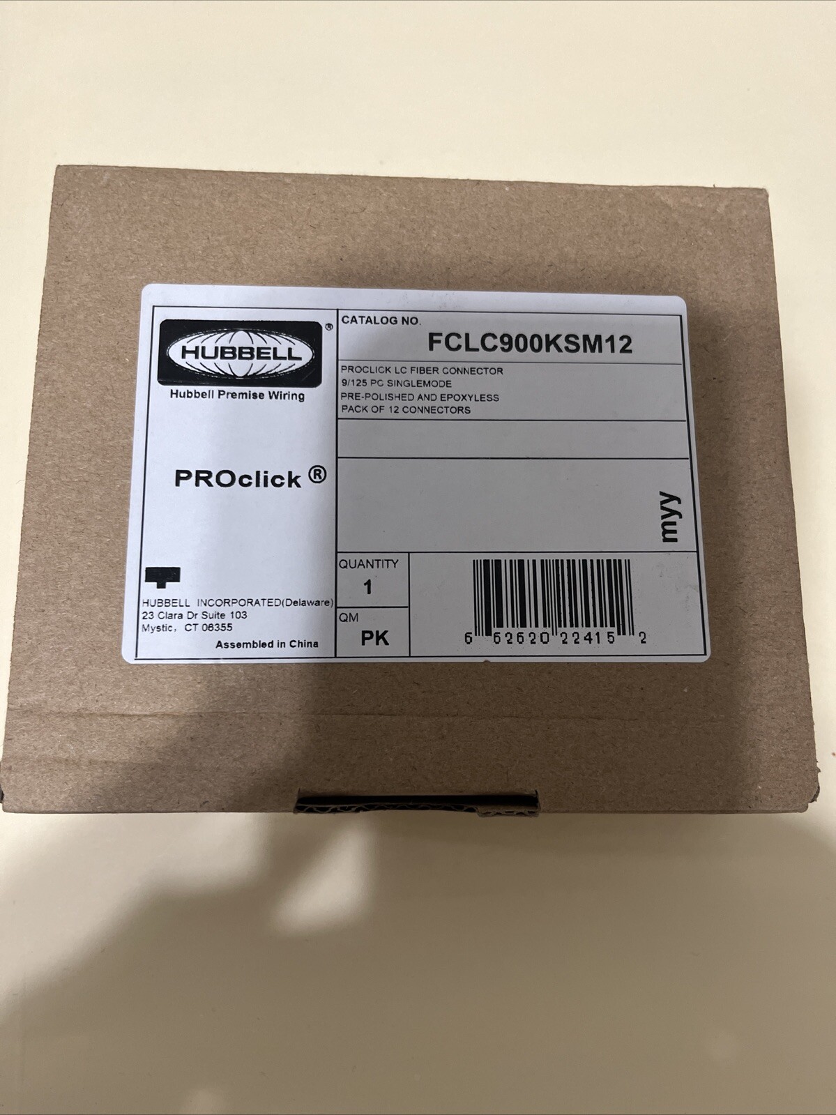 Pro click LC 9/125 Single mode  Fiber Connector