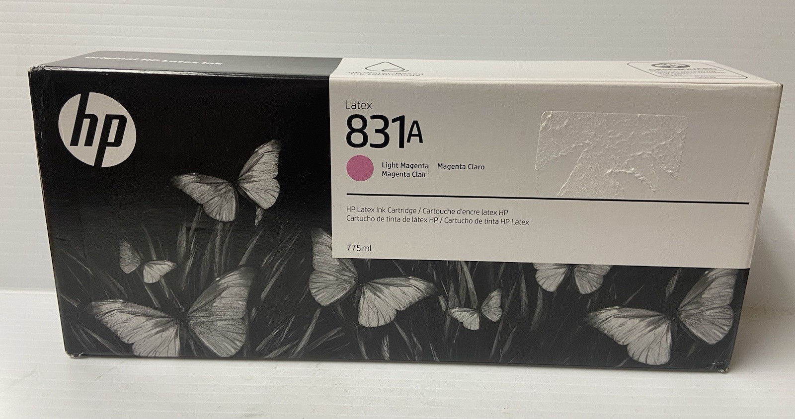 Genuine HP Light Magenta Latex Ink Cartridge 831A 310 330 360 NEW  Exp July 2027