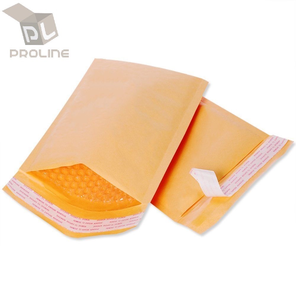 ProLine 250 #0 Extra Wide CD DVD Kraft Bubble Shipping Mailers Envelopes 6x10