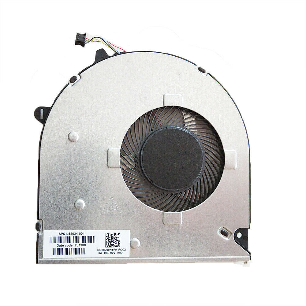HP 15-dw3072cl 15-dw3097nr 15-dw3125od 15-dw3163st 15-dw3165st CPU Cooling Fan