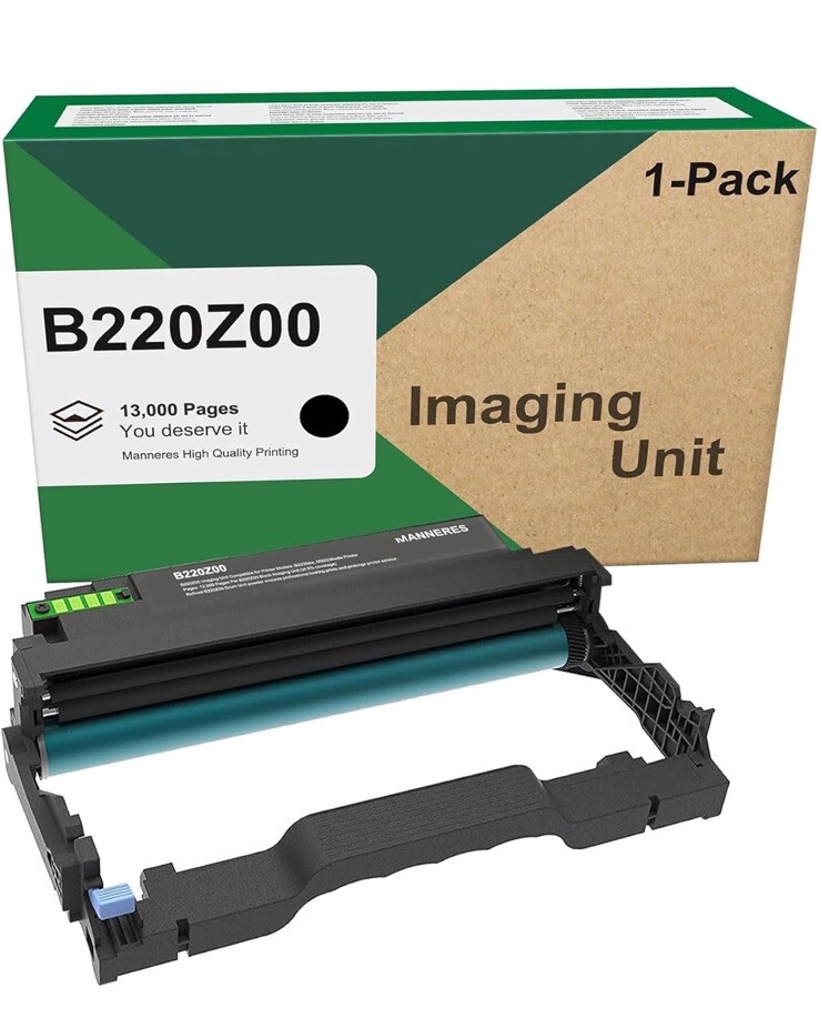 B220Z00 Black Imaging Unit (1-Pack) - MNRS Compatible B2236 Drum Unit /