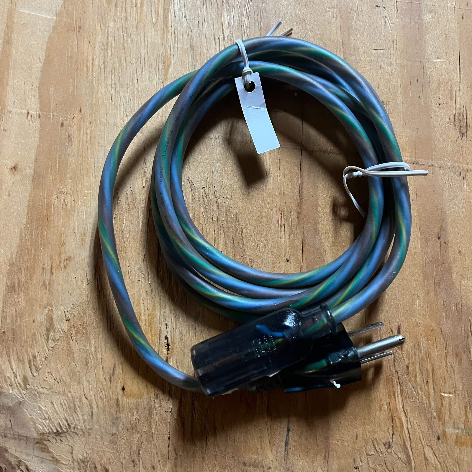 Genuine OEM Rainbow Apple iMac Volex Transparent 6ft Power Cord PS204 E62405SP