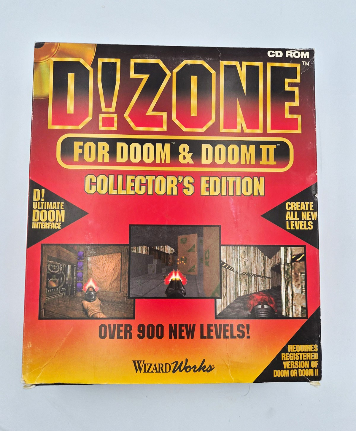 WizardWorks DZONE DOOM & DOOM II Collector's Edition Big Box DZONE for Windows