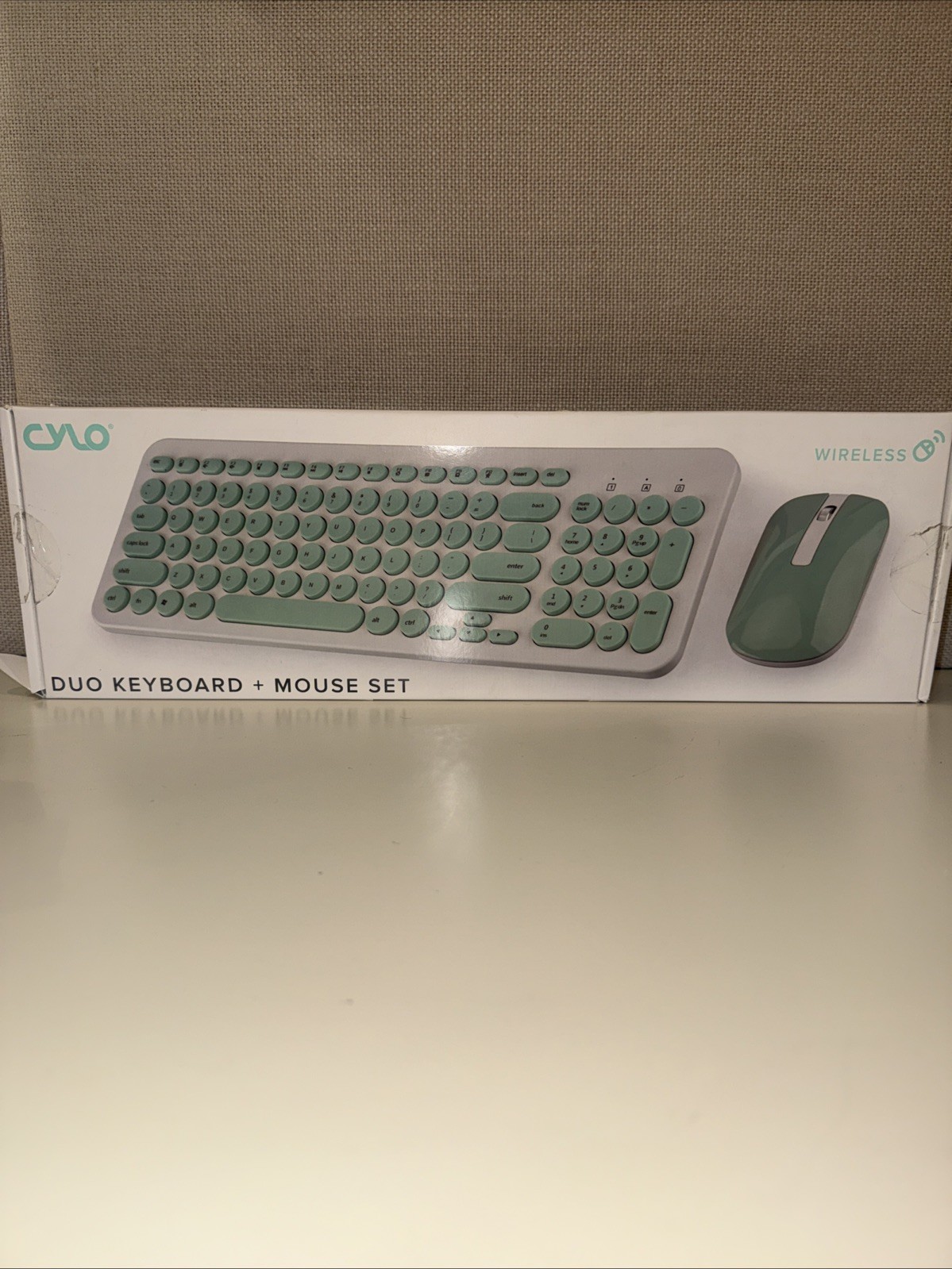 Cylo Wireless Duo Keyboard +Mouse Set