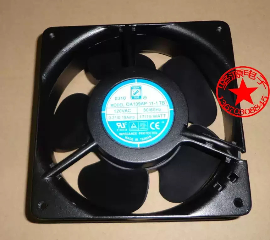 1PCS ORION  OA109AP-11-1TB  120V 50/60Hz 12CM Controllable Rack Fan