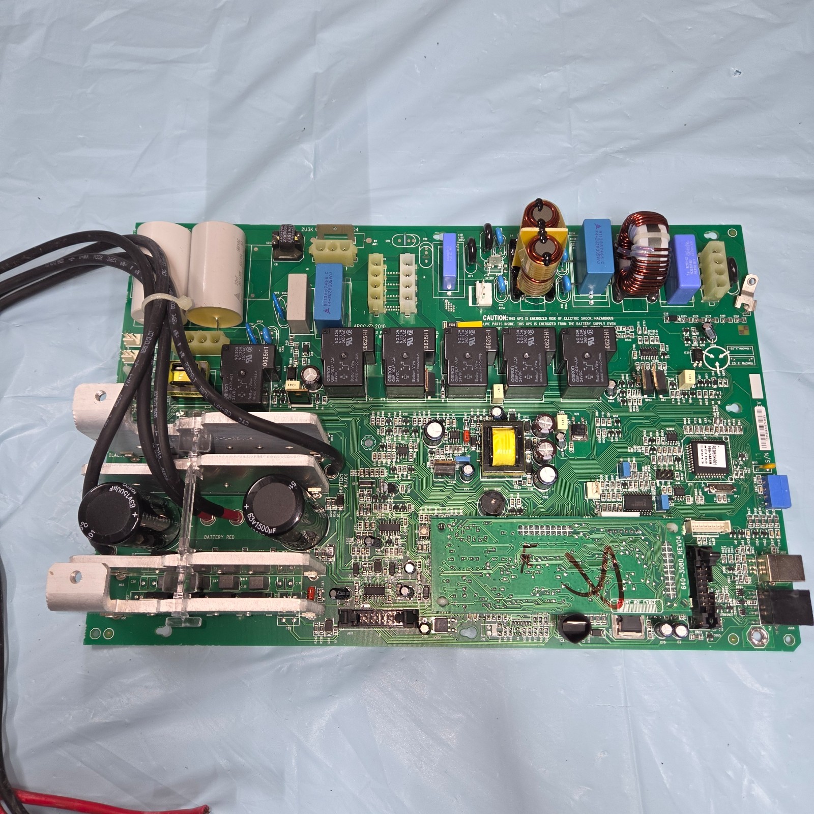 APC | 2U3K 640-3080 Rev04 | Main Power Board | Model: SMT3000RMT2U