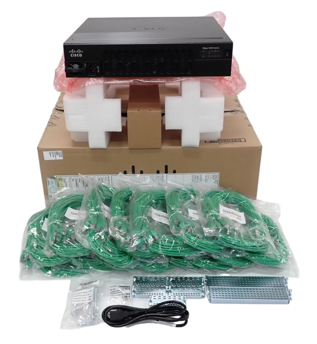 NEW Cisco ISR4351/K9 2U Integrated Services Router 2x SM-X-NIM-ADPTR 5x NIM 24A