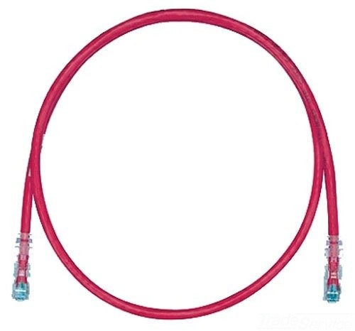 Panduit UTPSP3RDY 3ft Cat.6 UTP Patch Cable RJ-45 Red