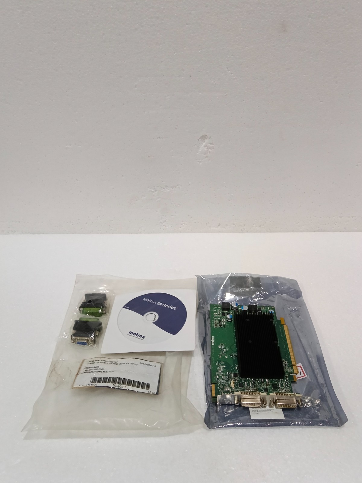Matrox M9120-E512F M9120-Series 512Mb DDR2 SDRAM Video Graphic Adapter