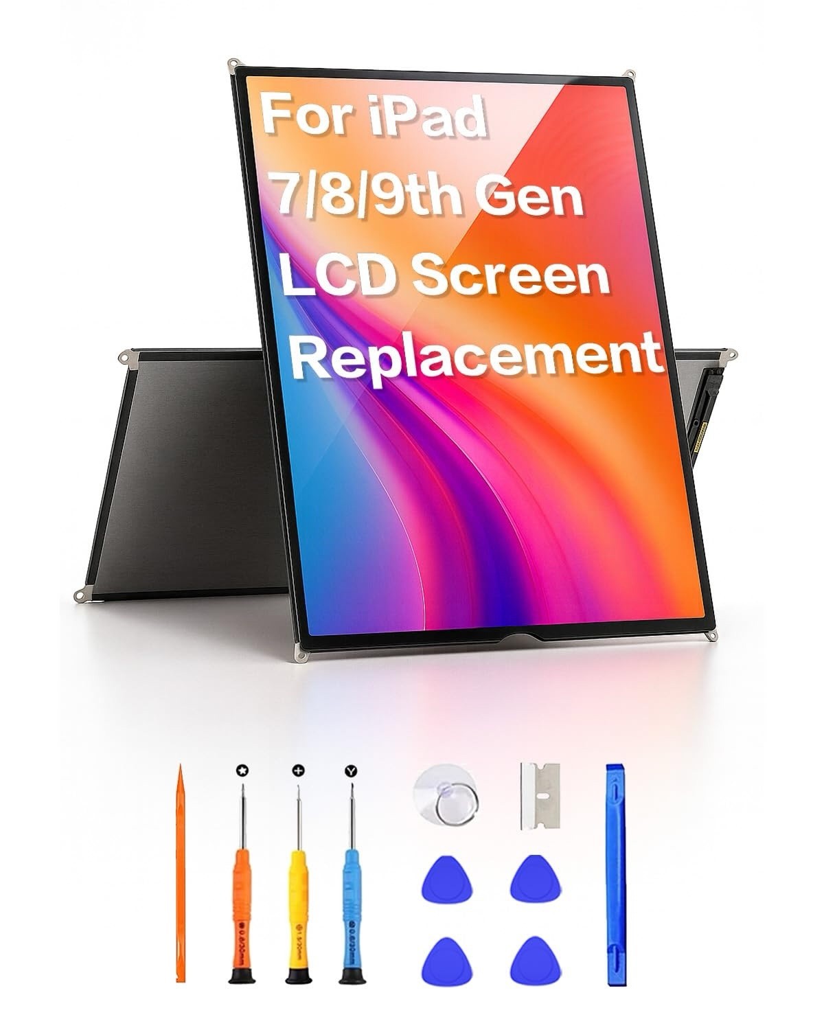 Premium Plus iPad 10.2 7th 8th 9th Gen White Screen Replacement LCD Digitizer 