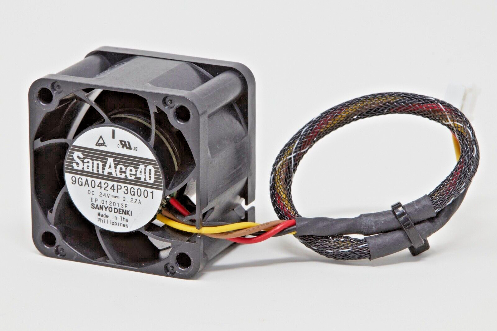 Sanyo Denki SanAce40 40mm DC Brushless Fan 9GA0424P3G001 NEW TAKEOFF