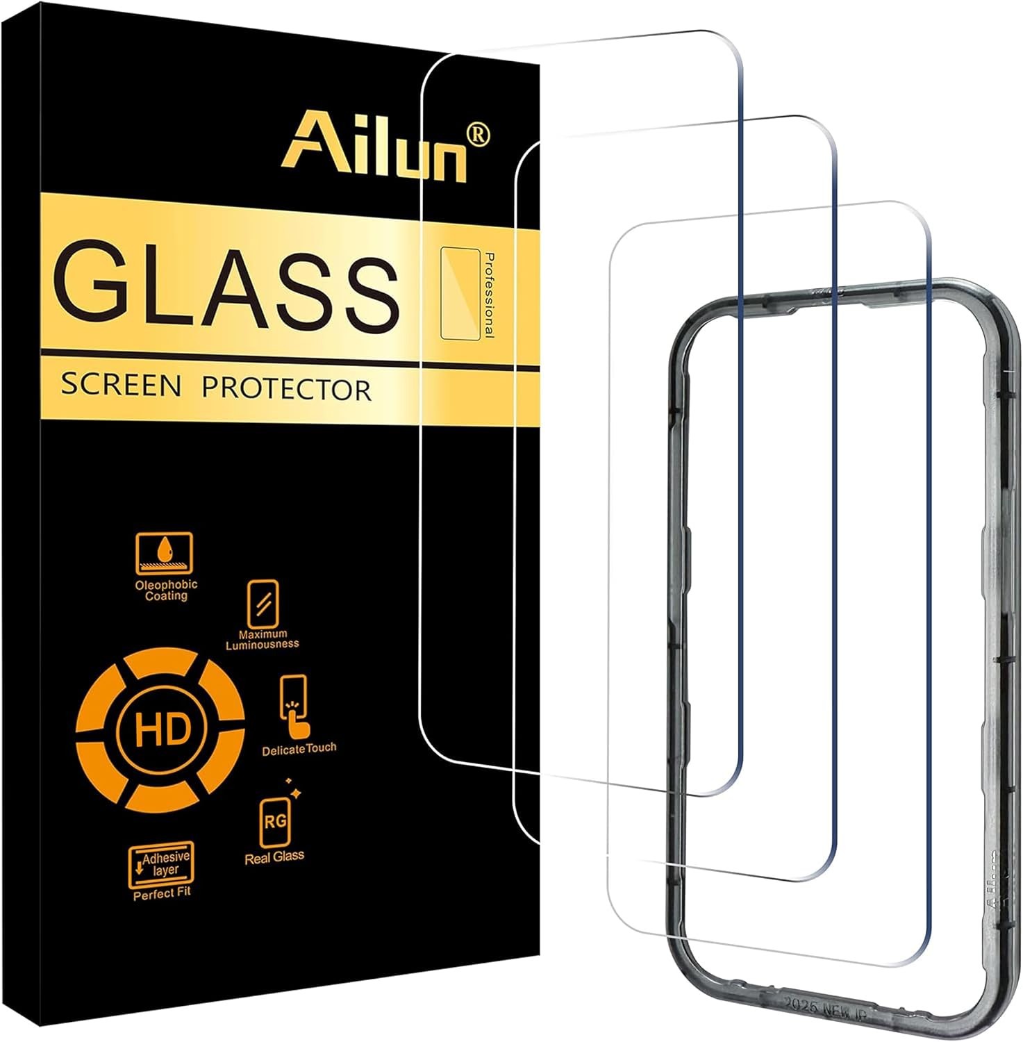 3 Pack Screen Protector for iPhone Air Tempered Glass