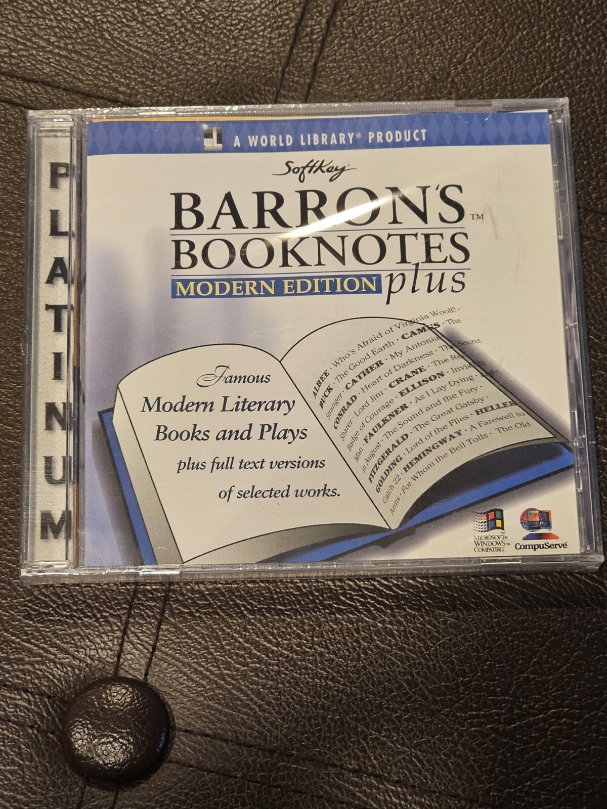 Barron's Booknotes Modern Edition Plus From Softkey, PC CD-ROM,  