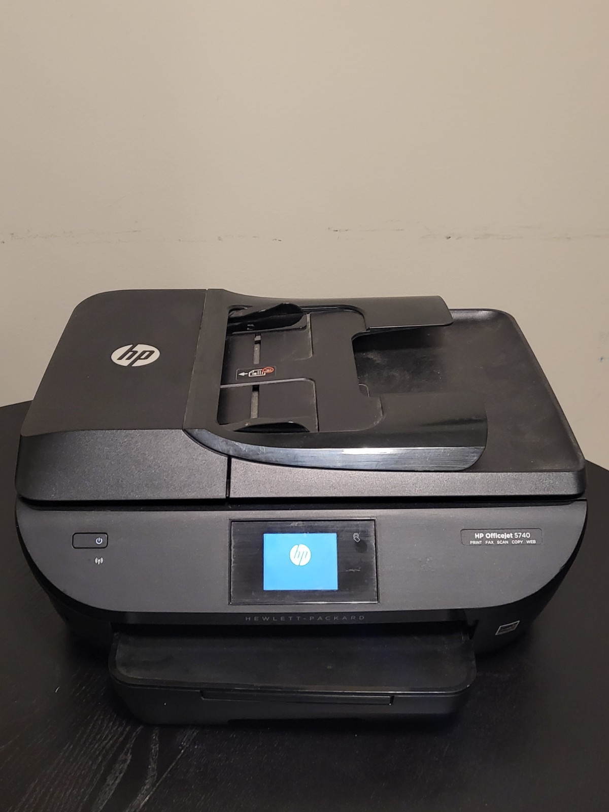 HP Officejet 5740 All-In-One Wireless Printer  Print Fax Scan Copy Web