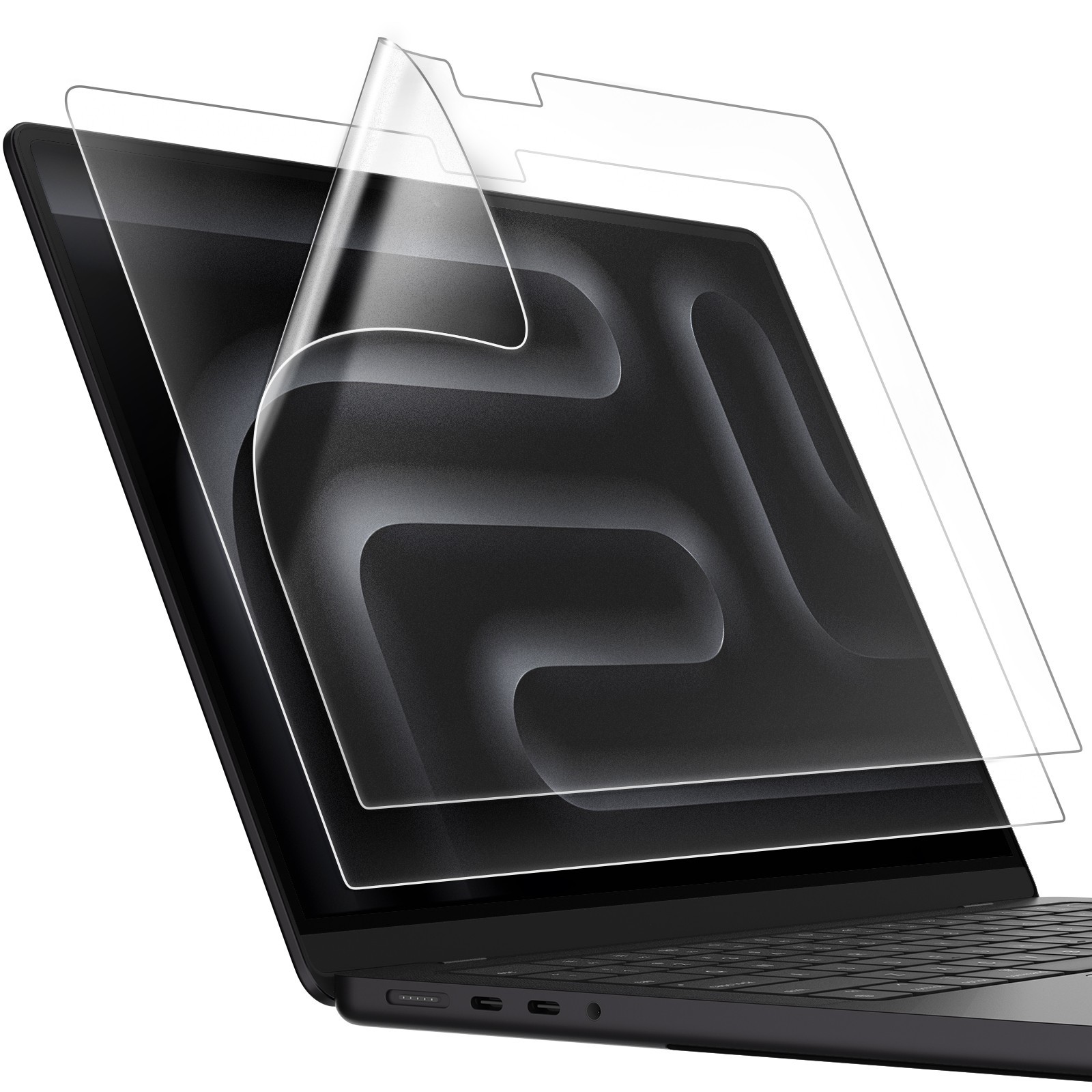 PET MatteScreen Protector for MacBook Pro 16-Inch (M1-M5, 2021-2026), 2-Pack