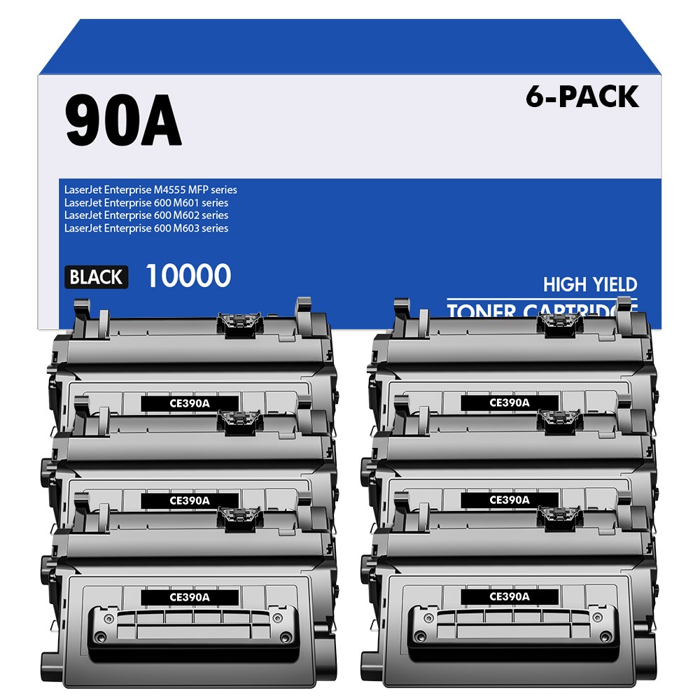 CE390A 90A Toner For HP LaserJet Enterprise 600 M601 M602 M603 M4555 MFP Lot