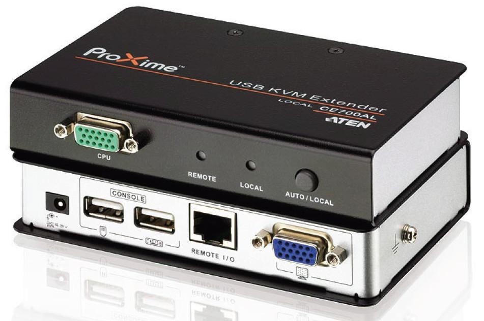 Aten CE700A-AT-G 30173 USB KVM Ext Max 1280 x 1024 VGA Extender (150m), Tran ~E~