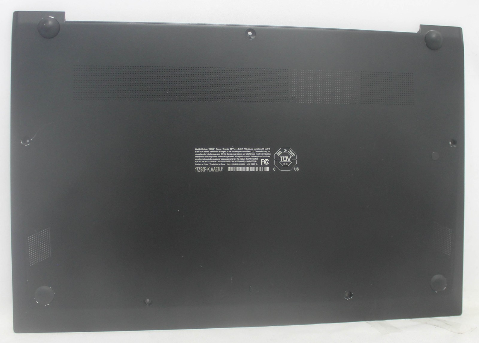 17Z95P-BASE-BLK-B LG Gram Bottom Base Cover Black 17Z95P-K GRADE B