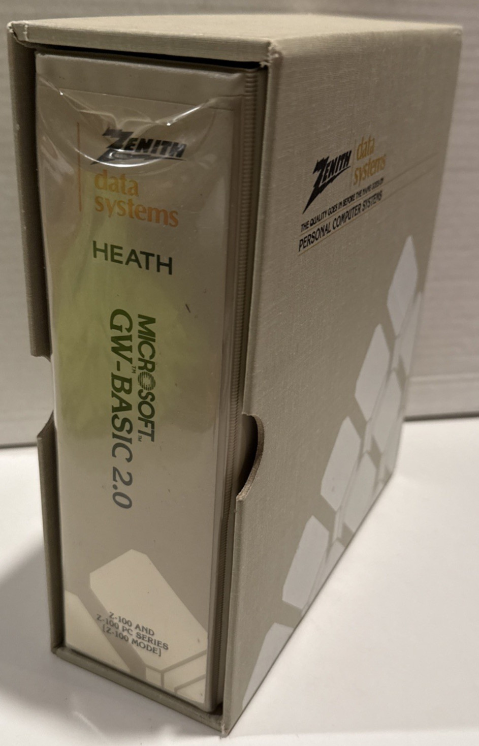 Vintage Software: Heath/ Zenith Z100 & PC Microsoft GW-BASIC 2.0 5.25” Floppy