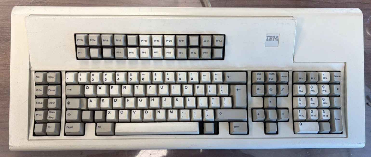 IBM Model M Keyboard 1988 Wired Clicky 1392739 Terminal 2