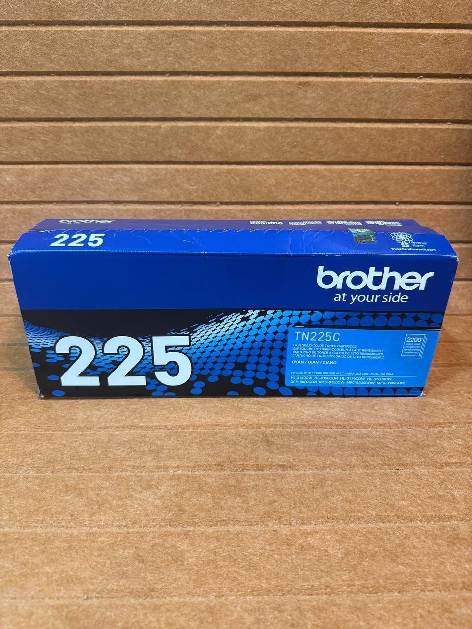 Brother TN225C Cyan Toner Cartridge for HL-3140CW 3170CDW MFC-9130CW 9340CDW