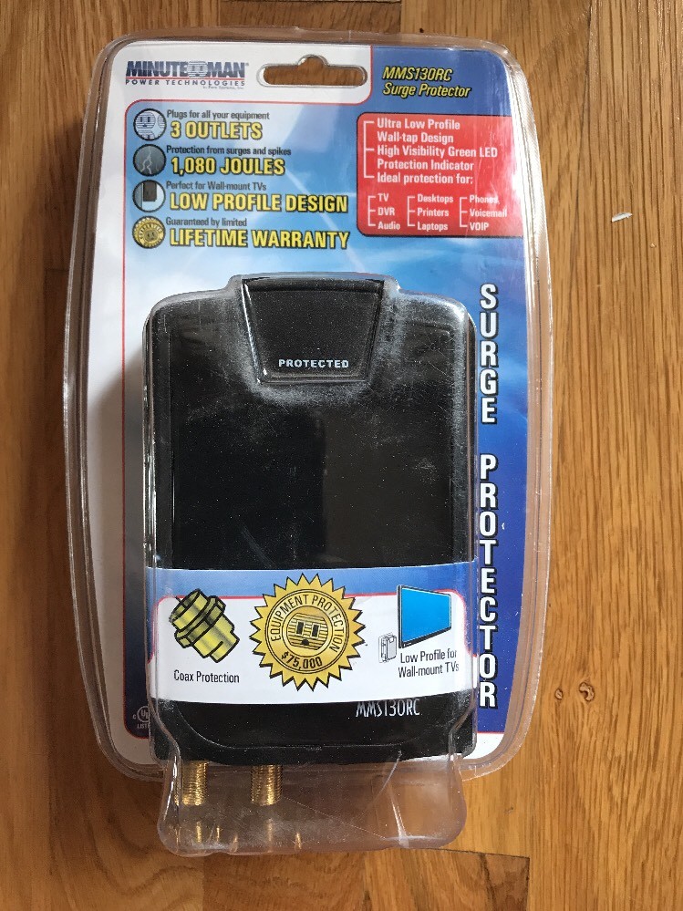 Minute Man Surge Protector MMS130RC