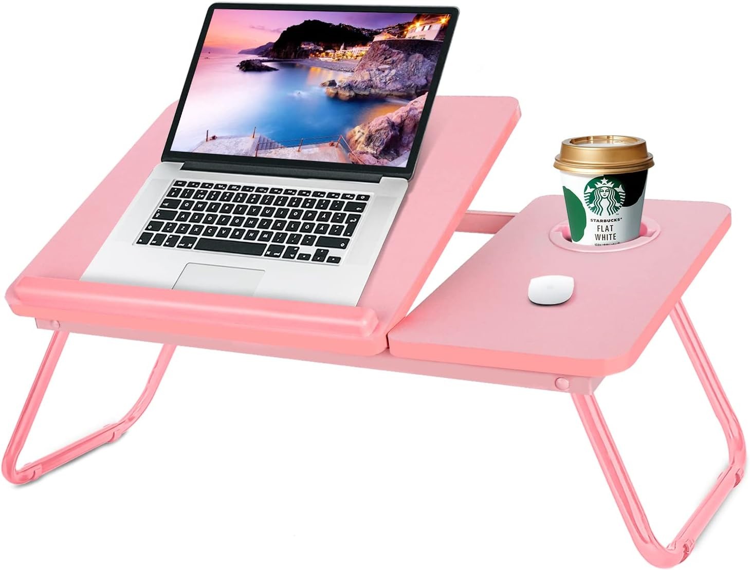 Laptop Bed Desk for Couch, 5-Angle Adjustable Laptop Bed Table for Adults |...