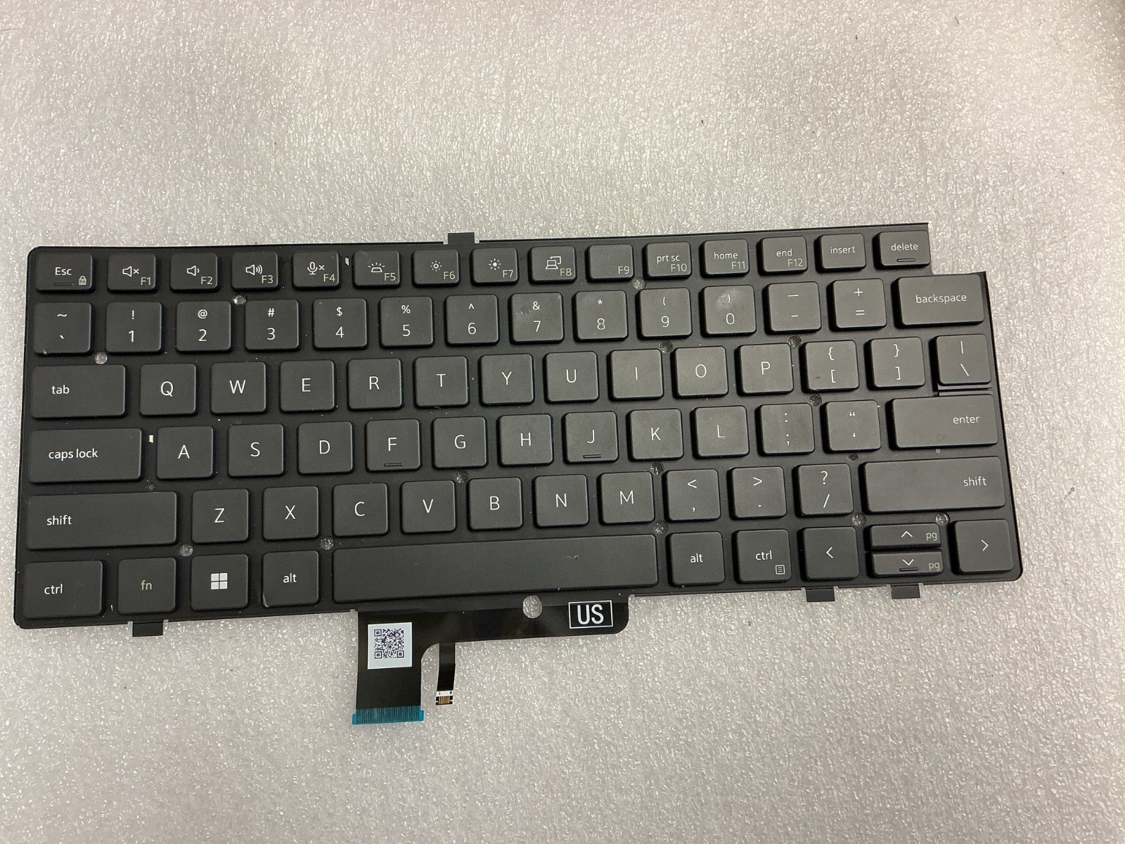 Genuine Dell Latitude 7440 7640 Backlit US English Keyboard - H3DHT 0H3DHT K5