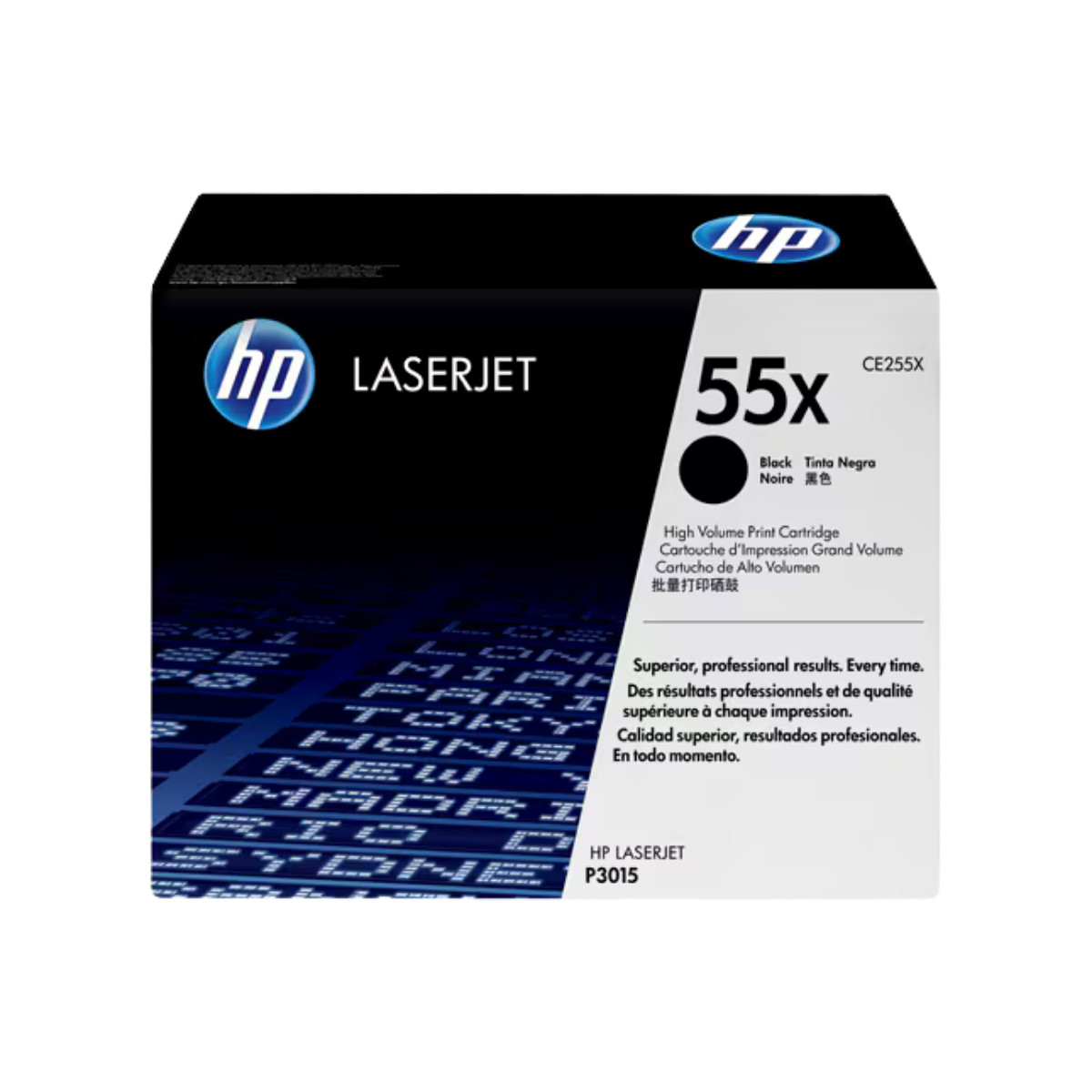 New Open Box HP 55X High Yield Black Original LaserJet Toner Cartridge, CE255X