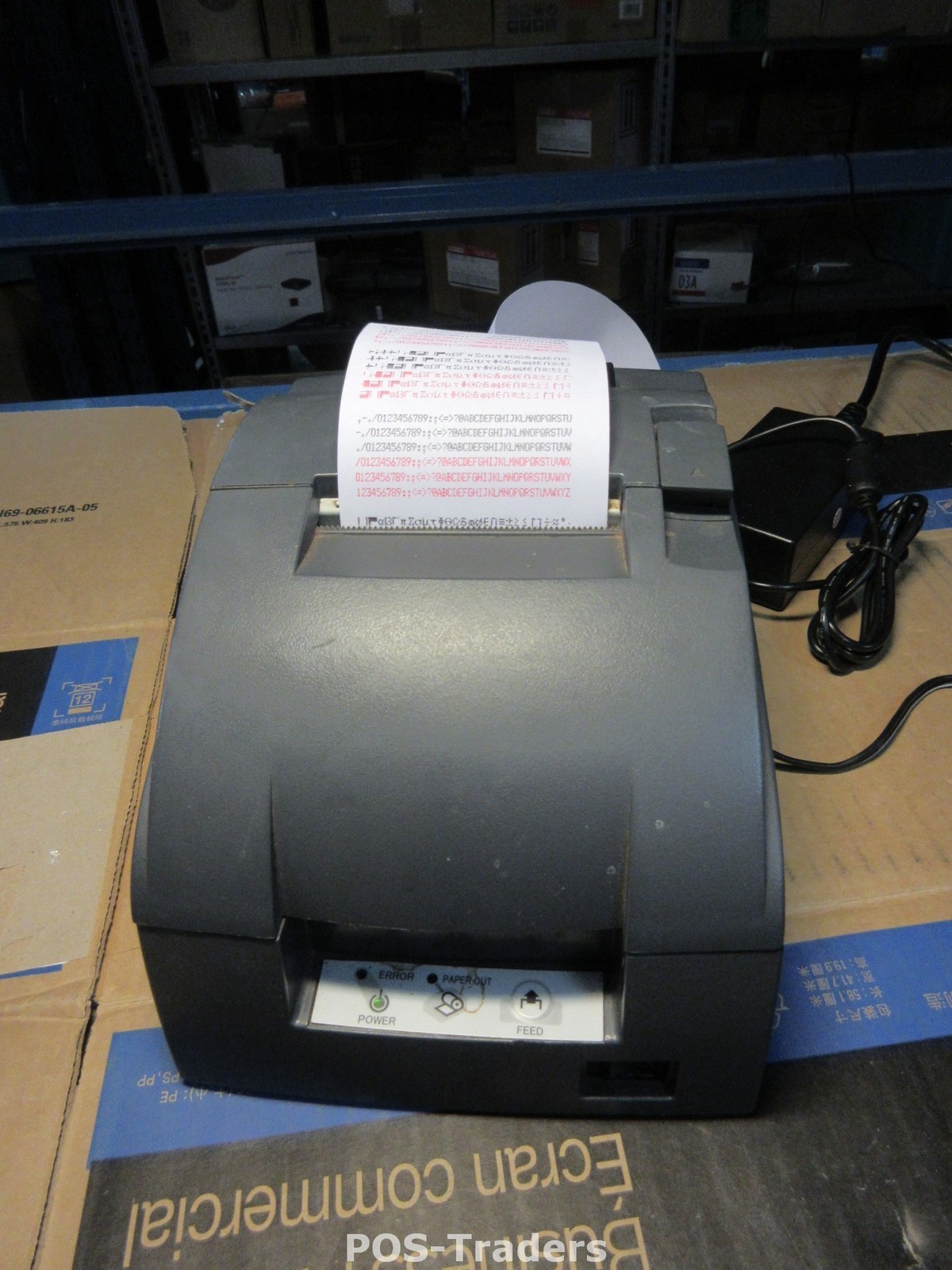 Epson TM-U220B TMU220B Thermal Receipt POS Printer RS232 Excl PSU 2x RJ-11 IDN