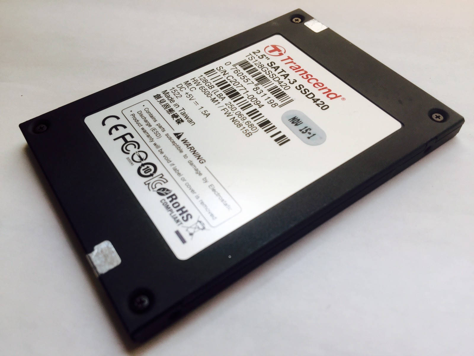 Transcend Premium TS128GSSD420 128 GB SSD 2.5" Internal Solid State Drive