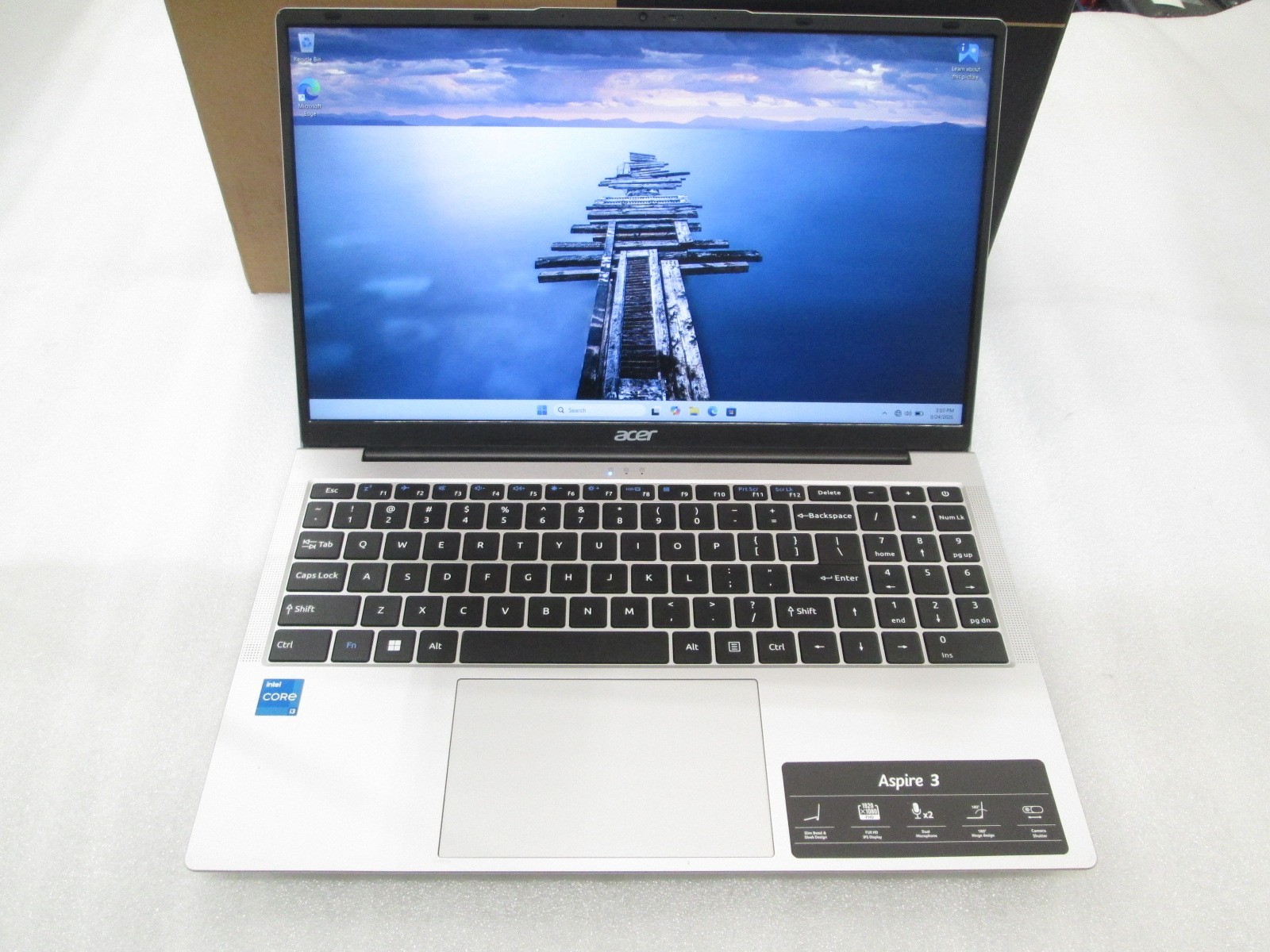 Acer Aspire 3 A325-53 i3-1305U 15.6" FHD 8GB RAM, 512GB SSD, Windows 11 Laptop