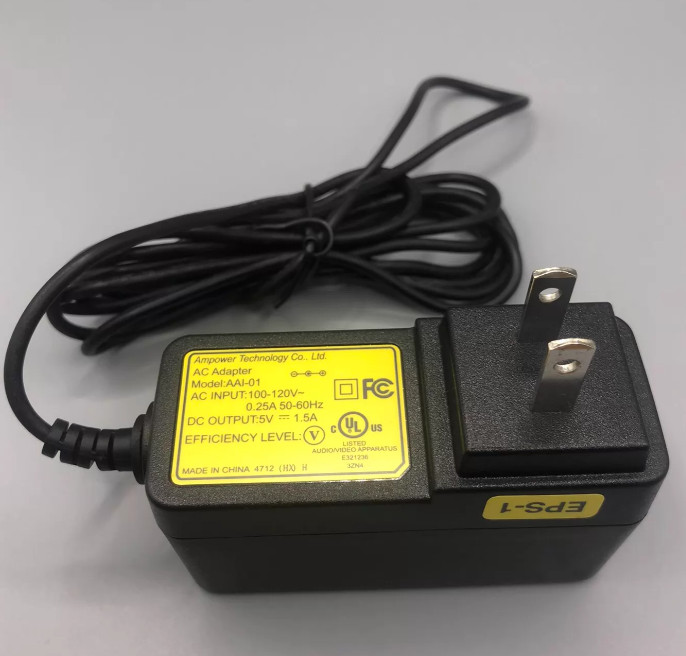 Original Actiontec AAI-01 5V 1.5A 7.5W Wall-mounted AC Power Adapter