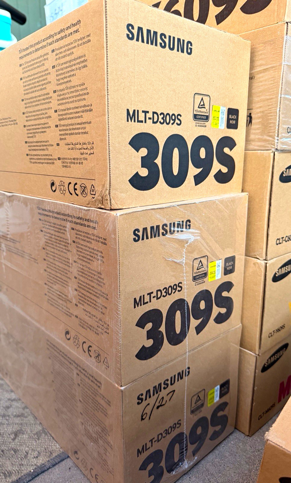 Samsung MLT-D309S Black Genuine/Original Laser Toner Cartridge