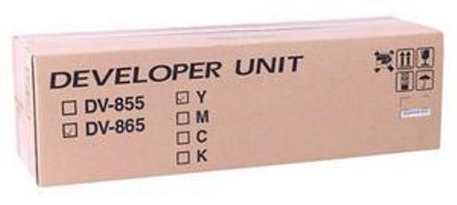 New Genuine Factory Sealed Kyocera DV-865Y Yellow Developer Unit DV865Y