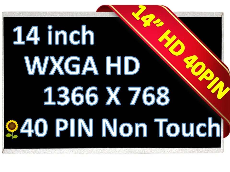 SONY VAIO VPCEG33FX LAPTOP LED LCD Screen Display 14.0 WXGA HD Bottom Left 