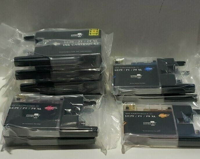 LC75 71 79 XL Ink Cartridges Printer Set Of 9