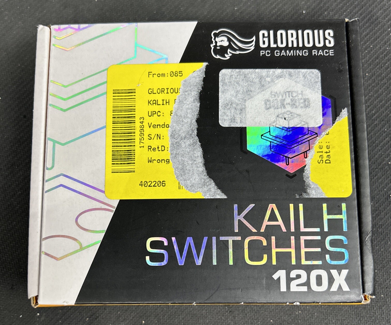 Glorious Kailh Box Red Switches 120x Kai-Red