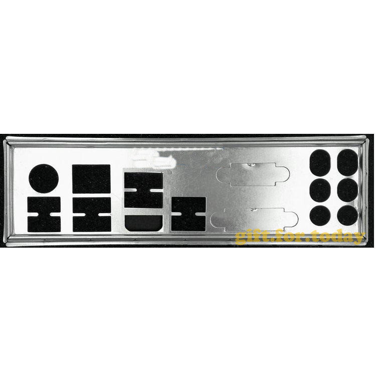 For MSI ZH77A-G43 Plus & Z77A-G43 Shield I/O IO Rear Backplate Motherboard
